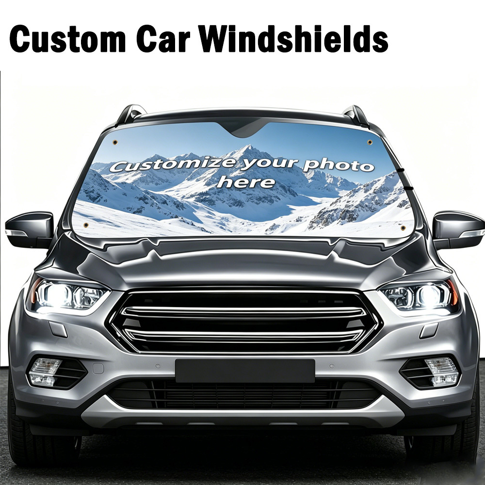 Car Accessories You Need - Personalized Car Sun Visor with Your