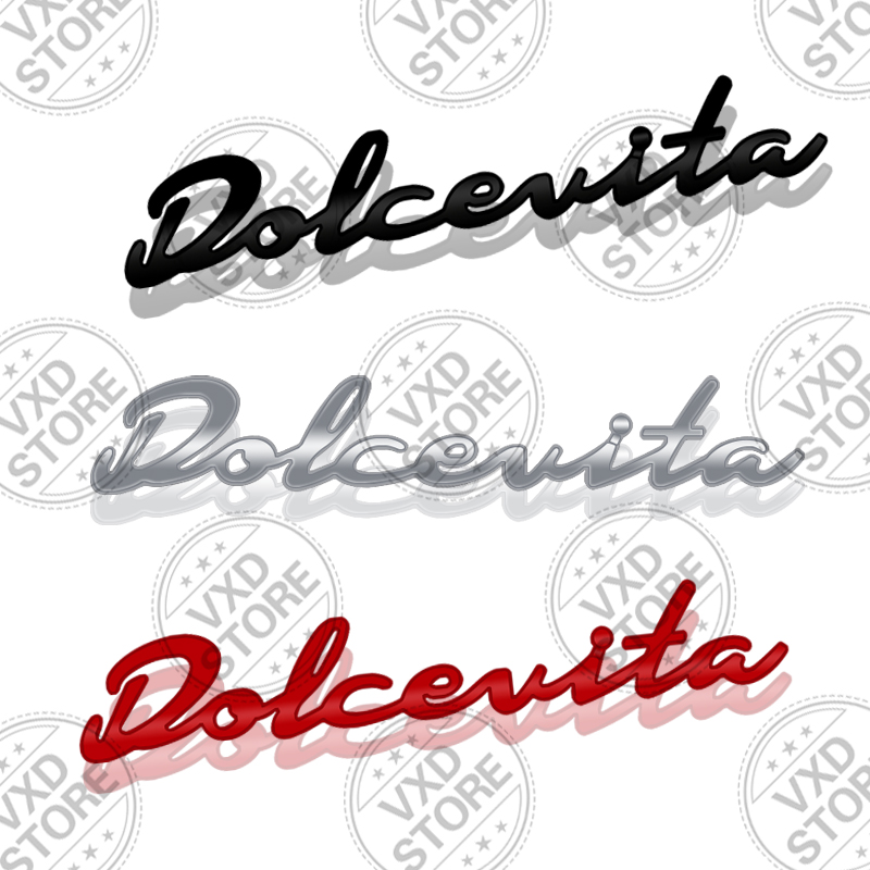 3D Dolcevita Letters Emblem ME - огляд і ціна Car Accessories Bali