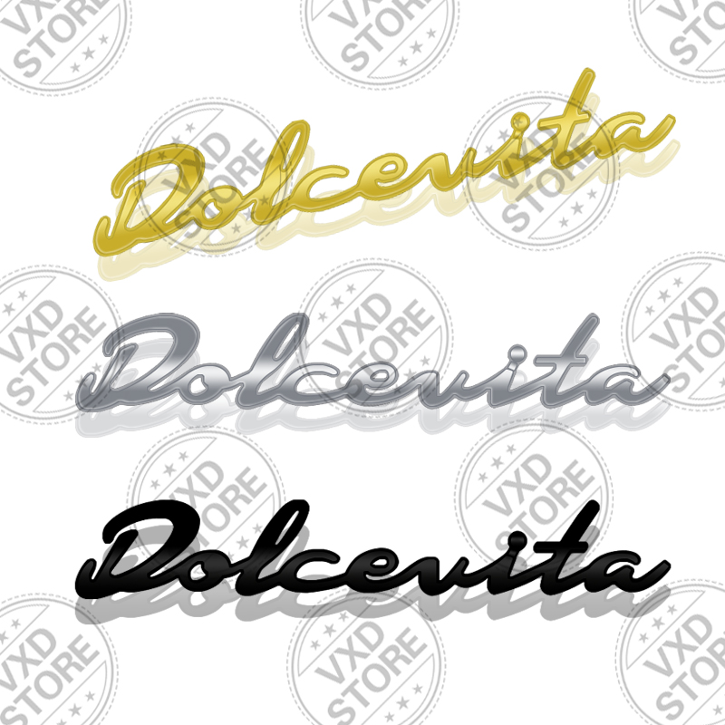3D Dolcevita Letters Emblem ME - огляд і ціна Car Accessories Bali