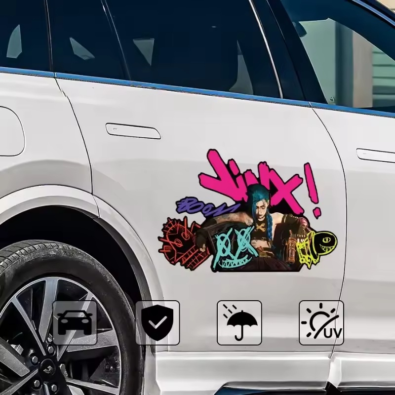Arcane Jinx Graffiti Reflectiv - огляд і ціна Car Accessories Decoration