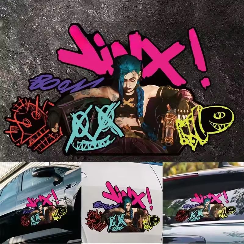 Arcane Jinx Graffiti Reflectiv - огляд і ціна Car Accessories Decoration