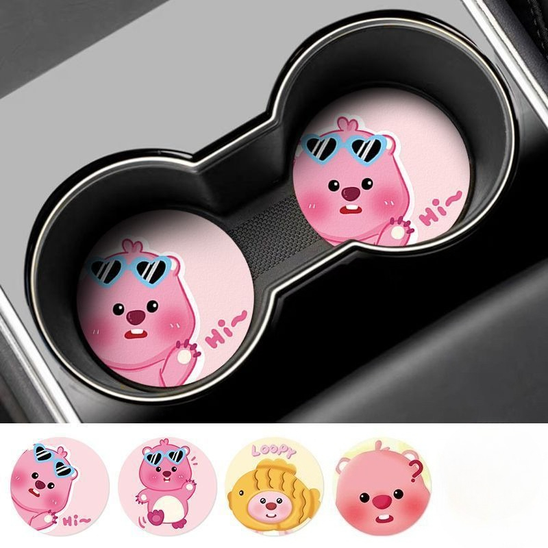 Loopy Creative Cartoon Car Coa - огляд і ціна Car Accessories Decoration