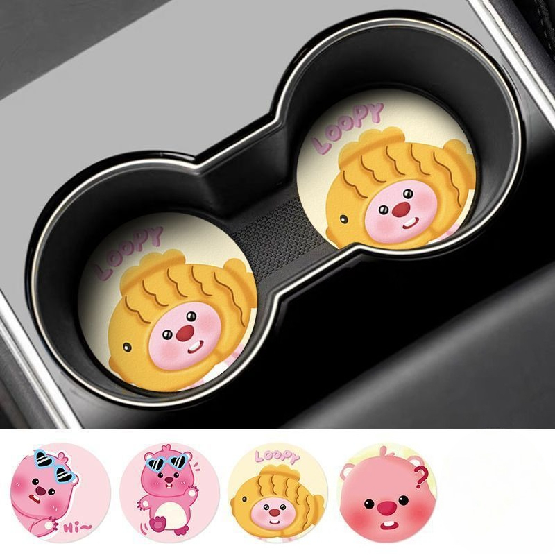 Loopy Creative Cartoon Car Coa - огляд і ціна Car Accessories Decoration