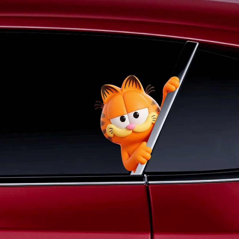 Garfield anime cartoon cute fu - огляд і ціна Car Accessories Decoration