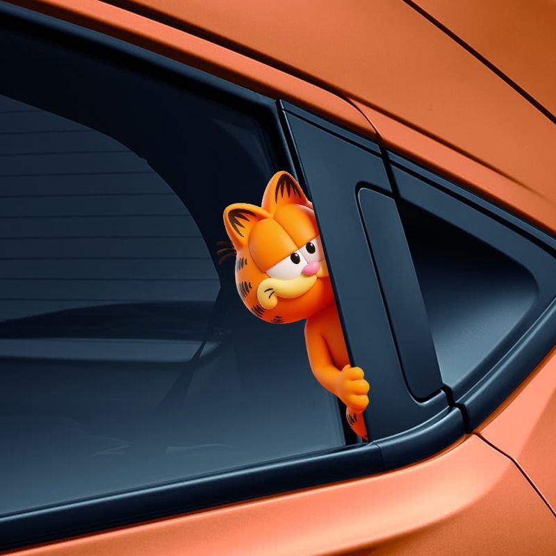 Garfield anime cartoon cute fu - огляд і ціна Car Accessories Decoration