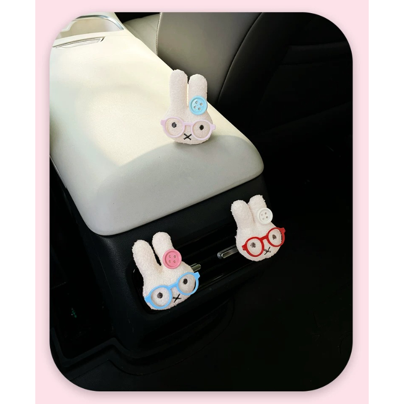 Cute Rabbit with Glasses Car A - огляд і ціна Car Air Freshener Vent