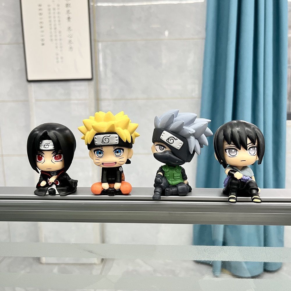 NARUTO cartoon cute figurine m - огляд і ціна Car Accessories Decoration