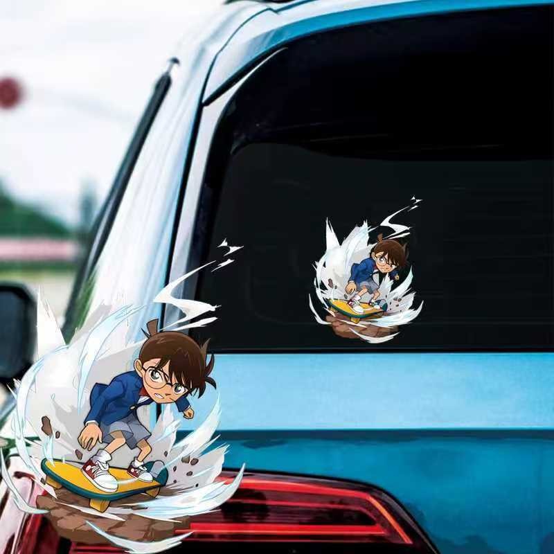 Detective Conan Cartoon Skateb - огляд і ціна Car Accessories Decoration
