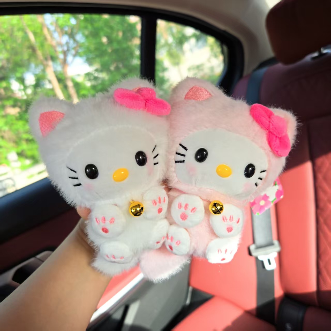 Kawaii HelloKitty Bell Cat Pen - огляд і ціна Car Accessories Decoration