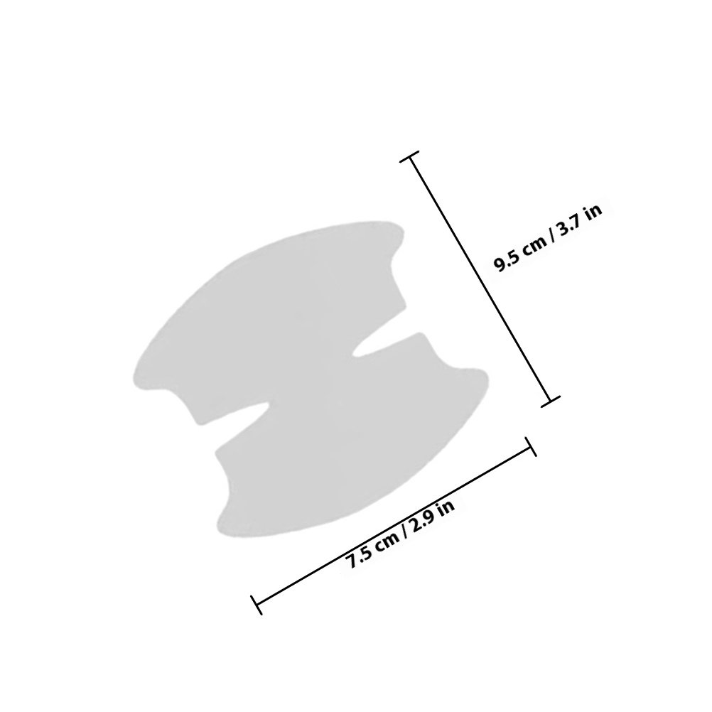 4Pcs Car Door Handle Cup Prote - огляд і ціна Car Door Edge Guard