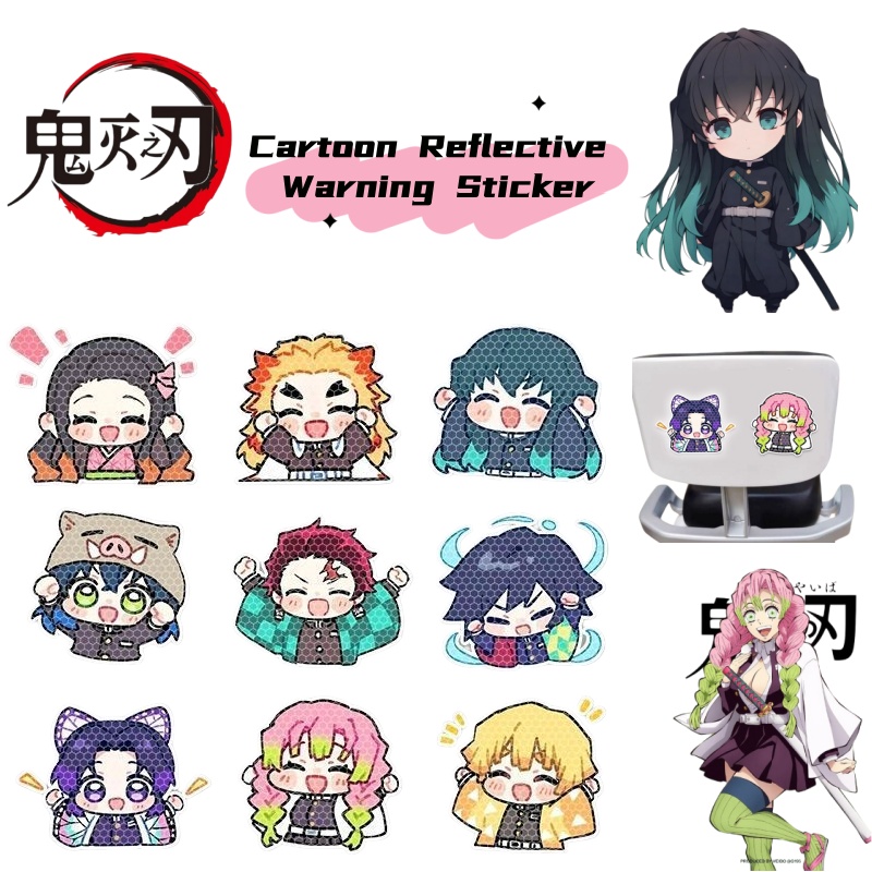 Demon Slayer cartoon personali - огляд і ціна Car Accessories Decoration