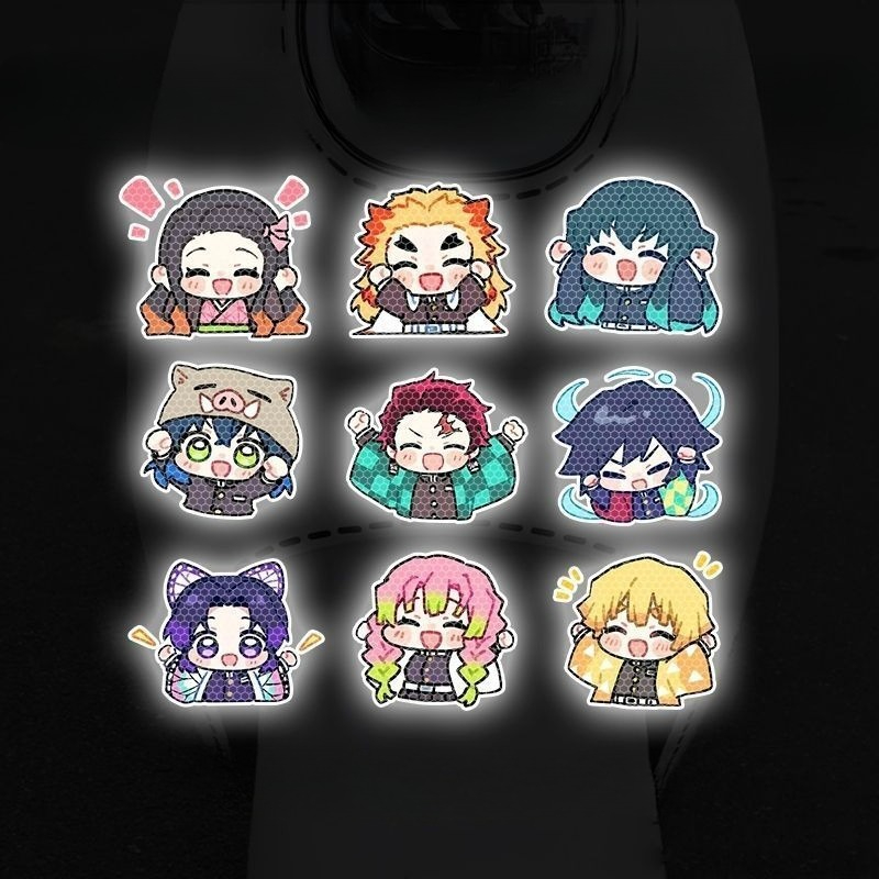 Demon Slayer cartoon personali - огляд і ціна Car Accessories Decoration